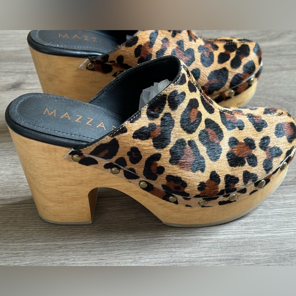 Mazzarri clogs. In perfect condition.